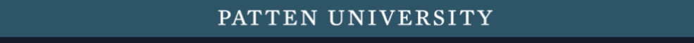 Patten University logo